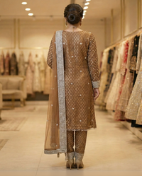 Copper Radiance - Moazzam Khan Couture