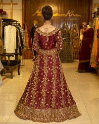 Rosewood Radiance - Moazzam Khan Couture