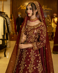 Rosewood Radiance - Moazzam Khan Couture