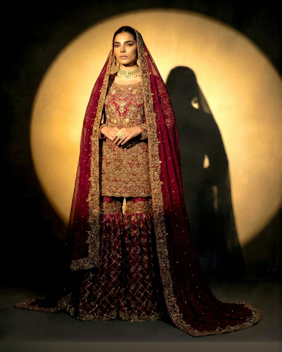 Gul-e-Surkh - Moazzam Khan Couture